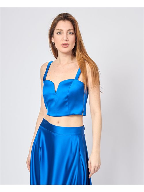 Haut en satin à décolleté en cur Valentina Rio VALENTINA RIO | V2489544